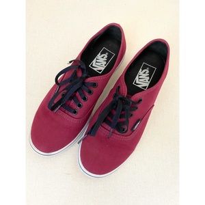 Vans Authentic Maroon Sneakers